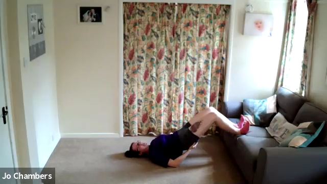 Challenge 6 - Feet Elevated Glute Bridges